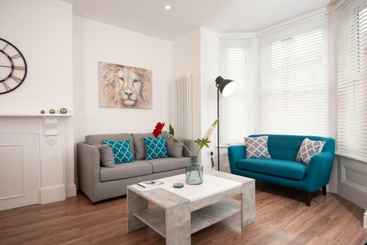 Flat A - Spacious Ground Floor, 1 Bedroom Apartment In Central Southsea, Portsmouth Exteriör bild