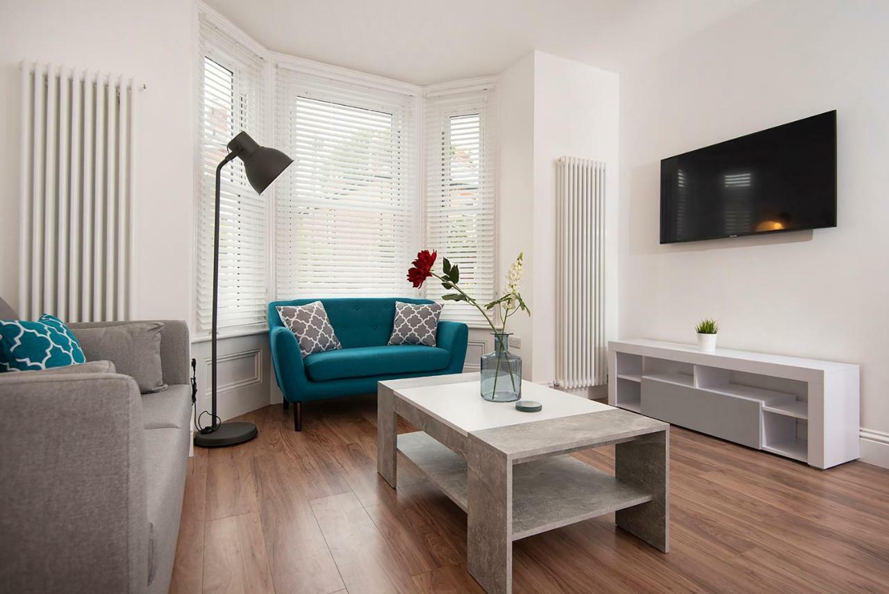 Flat A - Spacious Ground Floor, 1 Bedroom Apartment In Central Southsea, Portsmouth Exteriör bild
